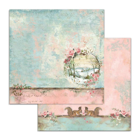 Stamperia Pink Christmas 6x6 Inch Paper Pack (SBBXS07)